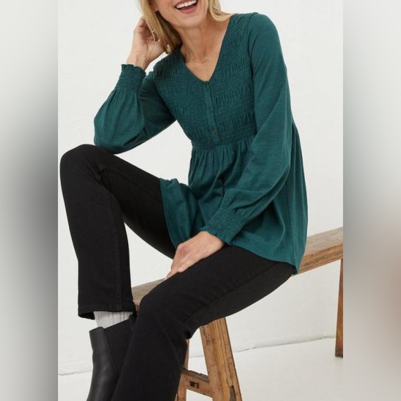 NWT - Fat Face Women's Long Sleeve Beth Tunic - US 6/M, US 10/L - Picture 3 of 14